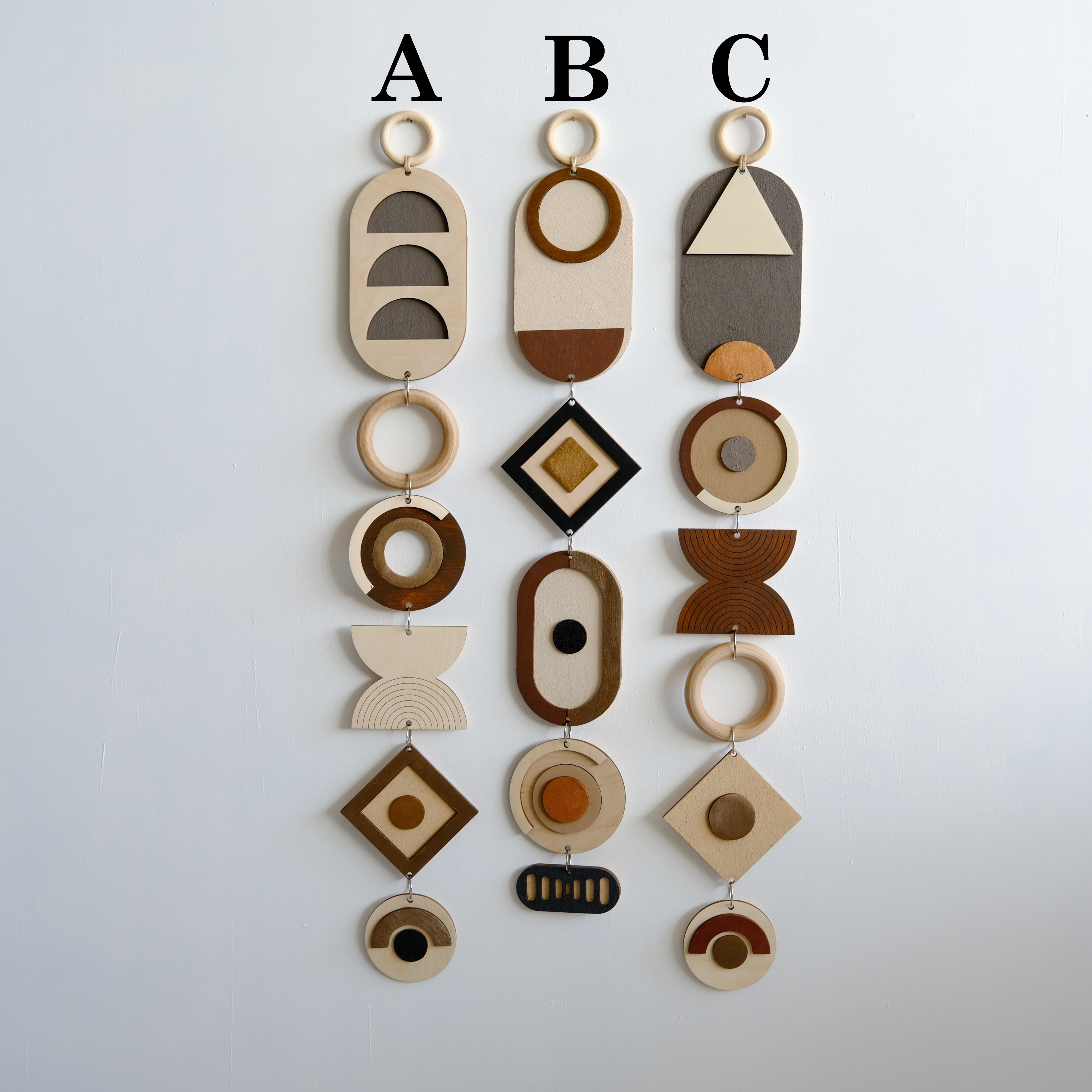 Kahve & Bej Duvar Dekoru, Toprak Tonlara Sahip Duvar Süsü