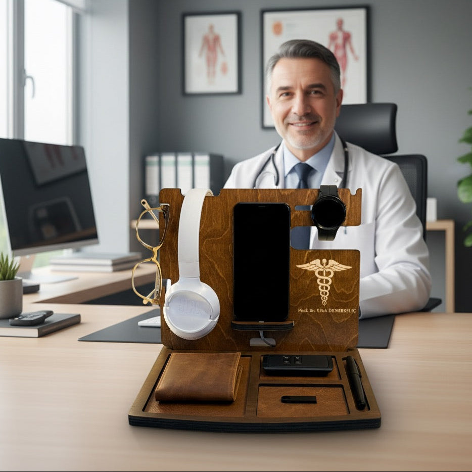 Doktorlar için Özel Logo ve İsim Baskılı Doktor hediyesi - Masaüstü Düzenleyici