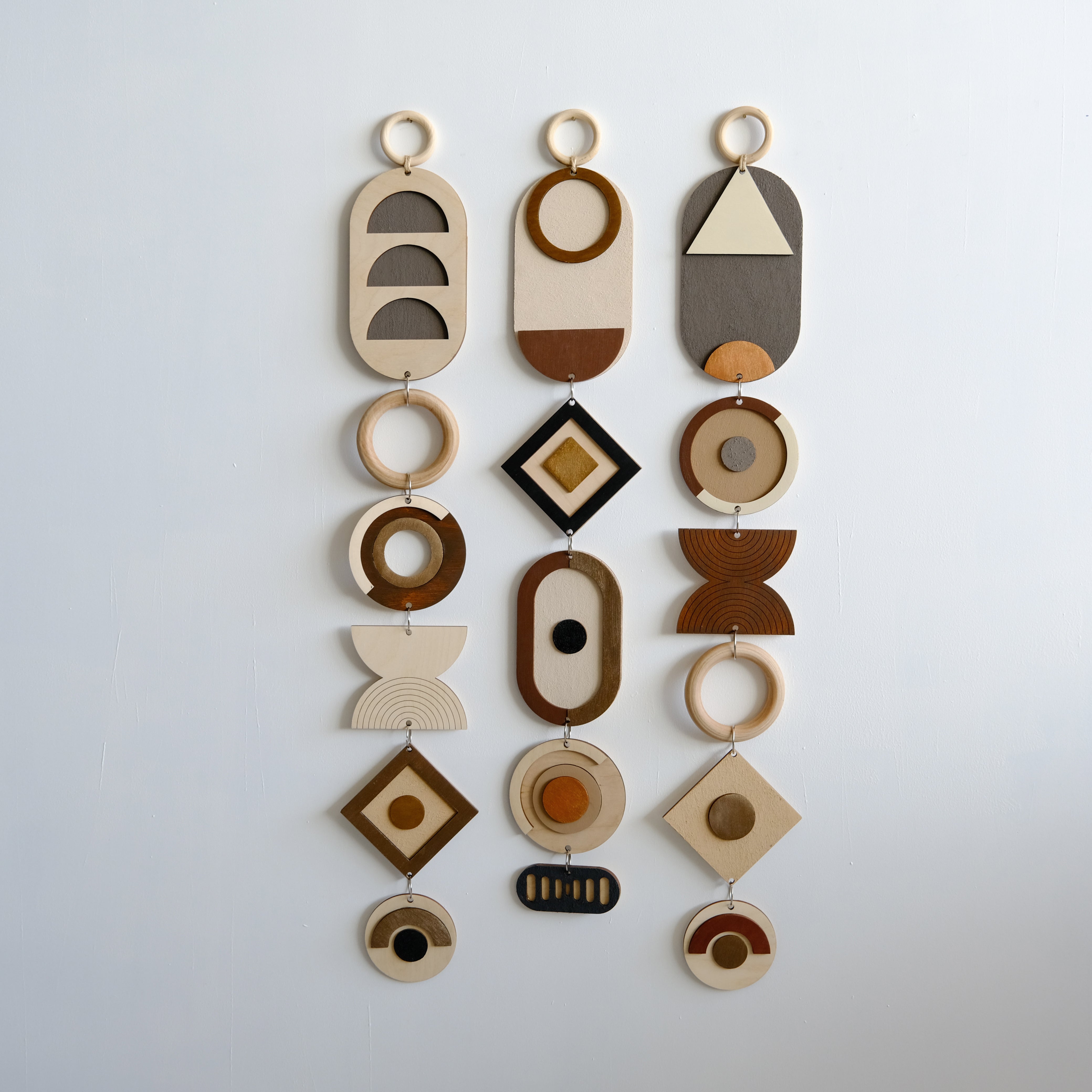 Kahve & Bej Duvar Dekoru, Toprak Tonlara Sahip Duvar Süsü