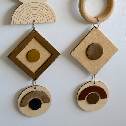 Kahve & Bej Duvar Dekoru, Toprak Tonlara Sahip Duvar Süsü