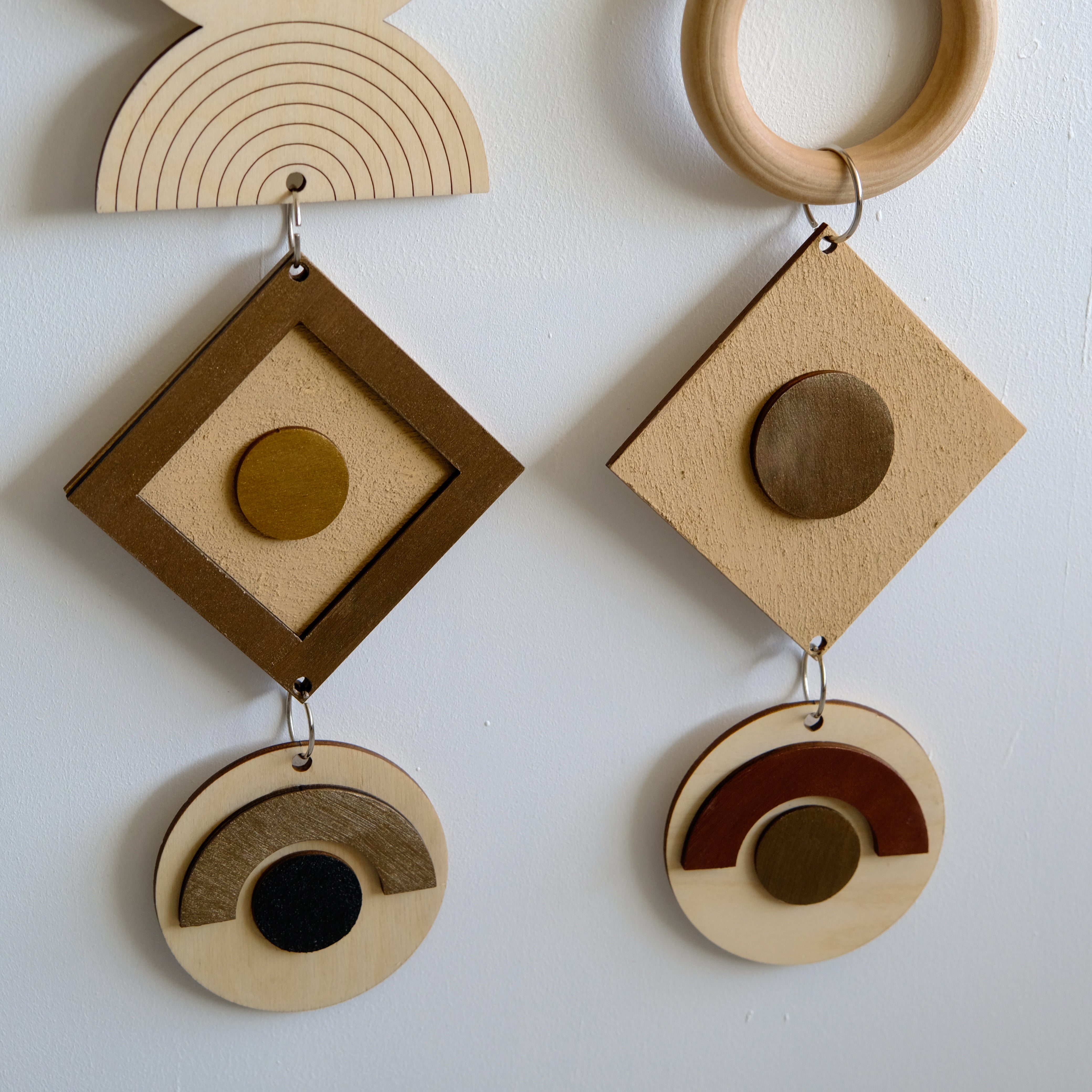 Kahve & Bej Duvar Dekoru, Toprak Tonlara Sahip Duvar Süsü