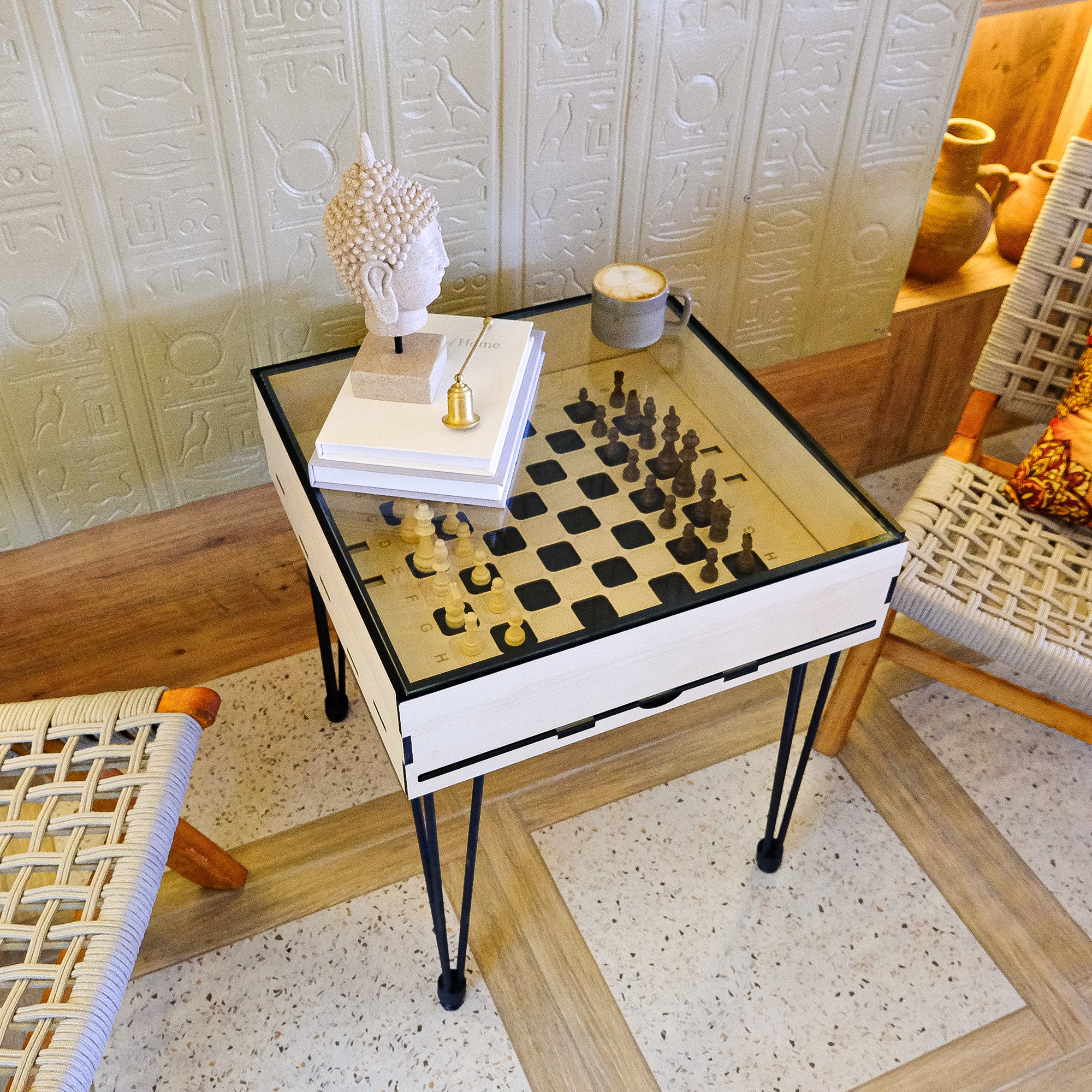 Fonksiyonel Satranç, Tavla, Puzzle ve  Kahve Sehpası