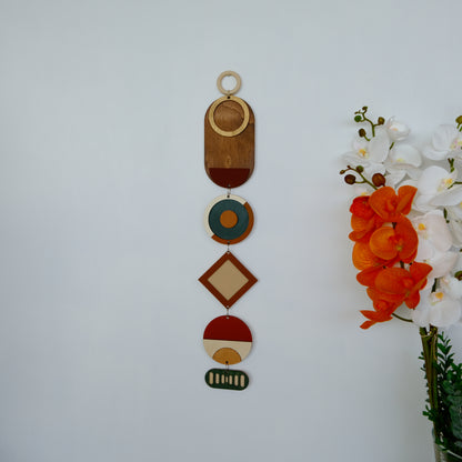 Venocci-Harmony Modern geometrik ahşap duvar dekoru – el yapımı, doğal huş kontrplak