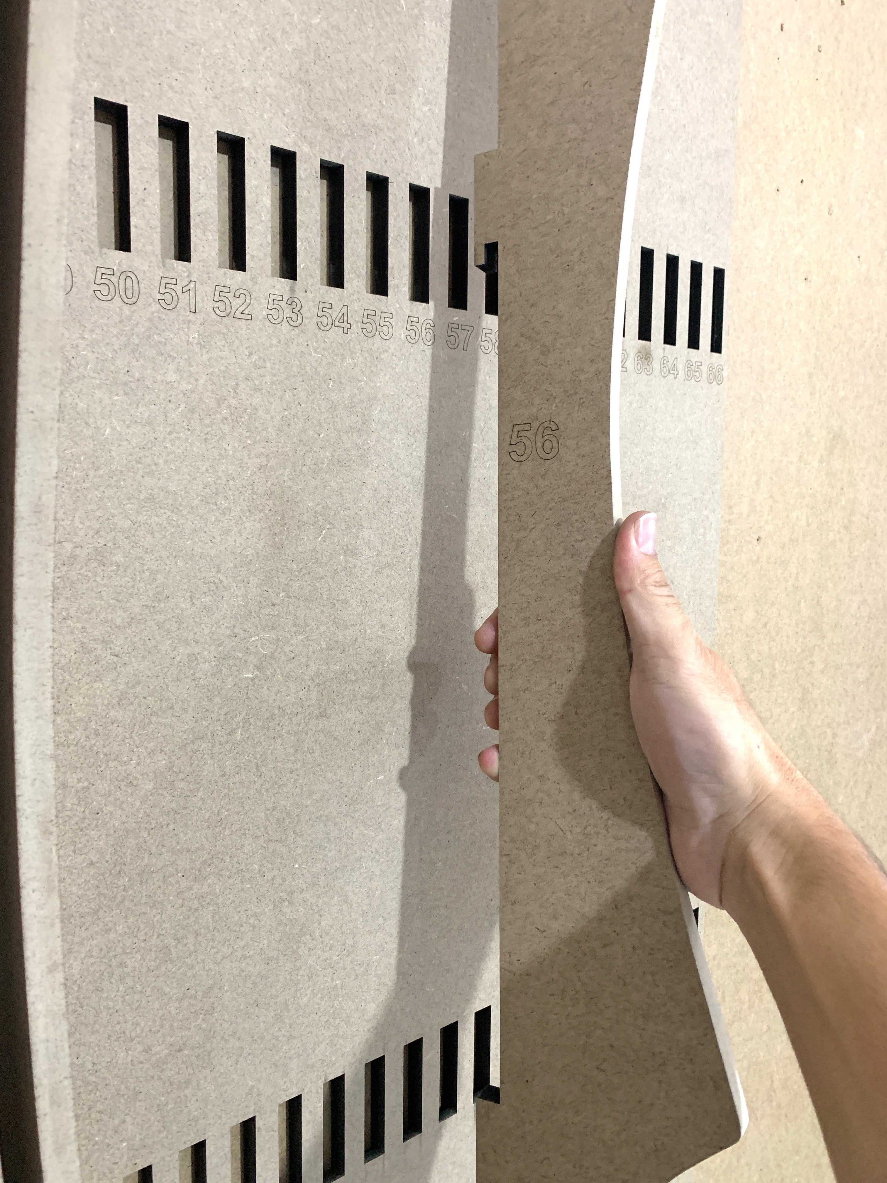 Parametrik Ahşap Duvar Sanatı | 3D Akustik Panel | Modern Büyük Duvar Dekoru