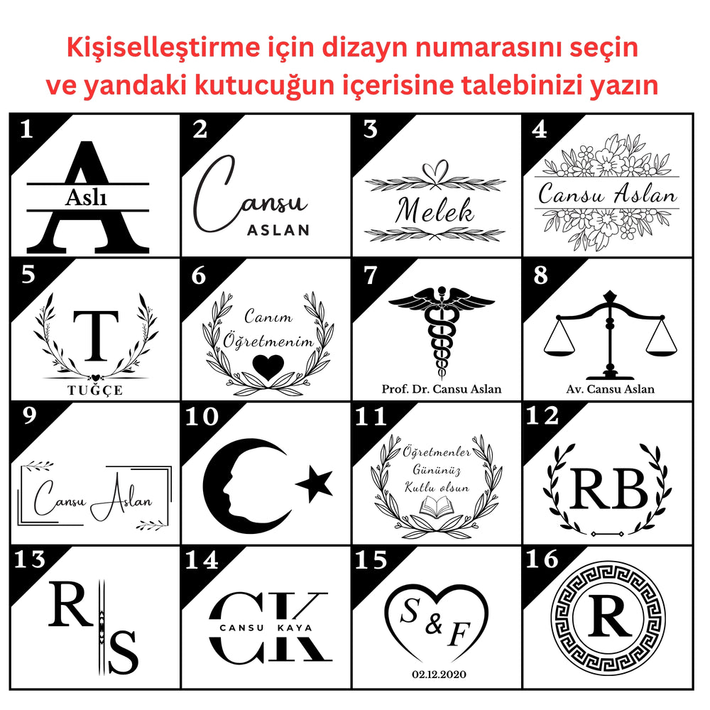 Venocci Kişiye Özel Ahşap Kitap Okuma, Telefon ve Tablet Standı, Masaüstü Düzenleyici – monogram rehberi, dizayn numaraları