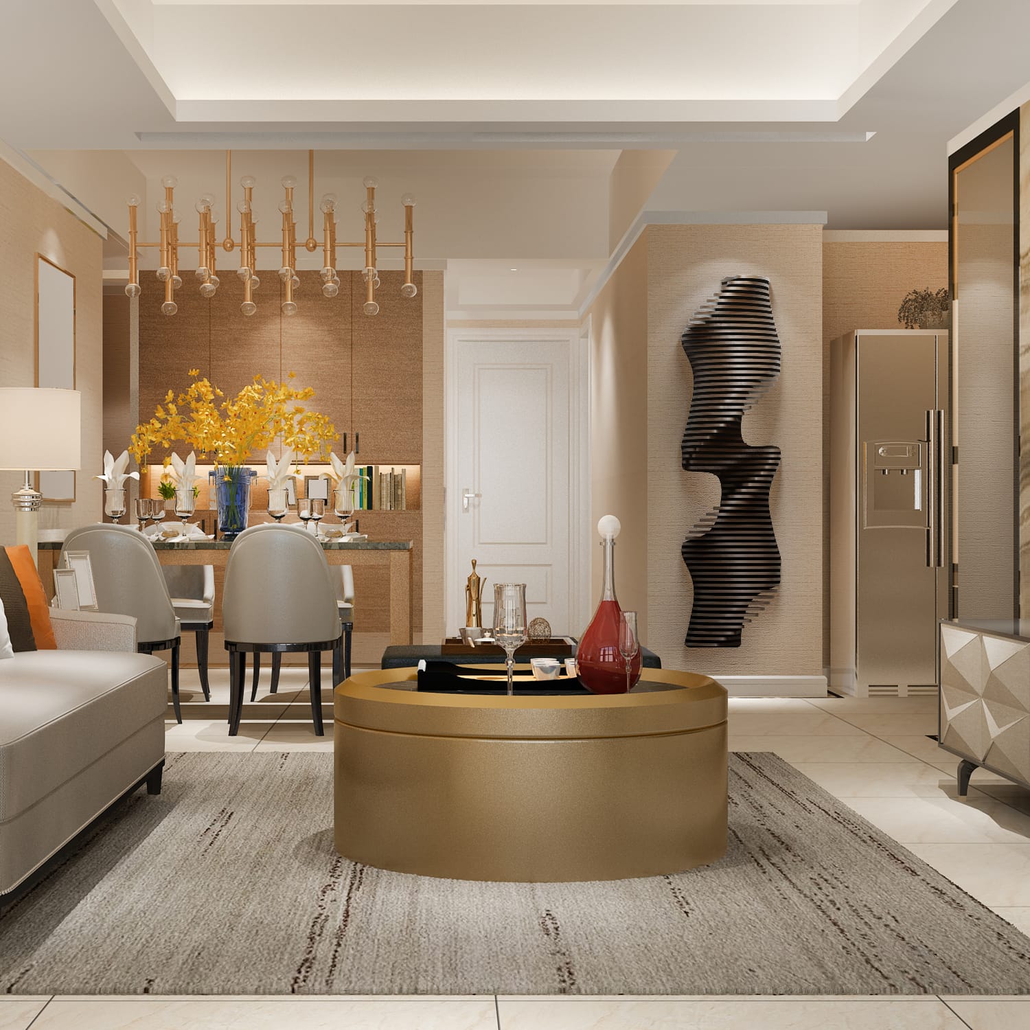 Parametrik Ahşap Duvar Dekoru | 3D Akustik Panel | Modern Büyük Duvar Sanatı | Oturma Odası & Ofis Dekorasyonu