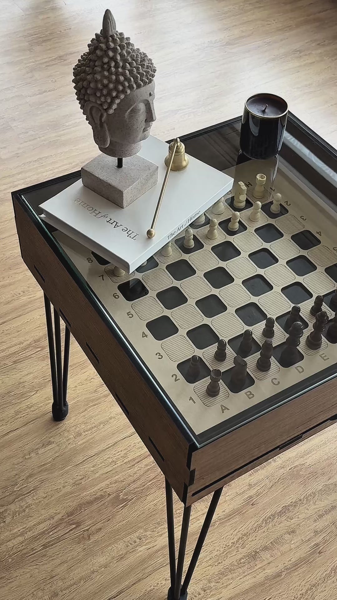 Videoyu yükle: Fonksiyonel Satranç, Tavla, Puzzle ve  Kahve Sehpası