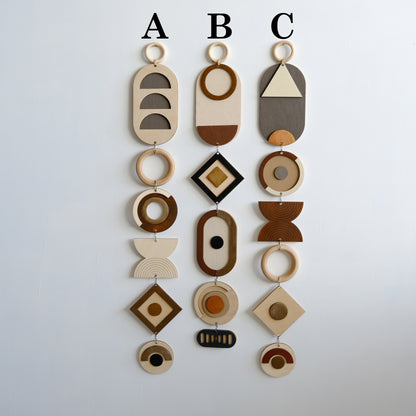 Kahve & Bej Duvar Dekoru, Toprak Tonlara Sahip Duvar Süsü